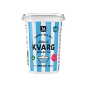جبنة Kvarg Naturell 0,3% Garant 500g