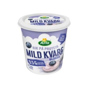 جبنة Blåbär Mild Kvarg Laktosfri 0,2% Arla 1kg