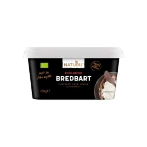 زبدة Bredbart Ekologisk med Raps Shea, Kokos Naturli 450g