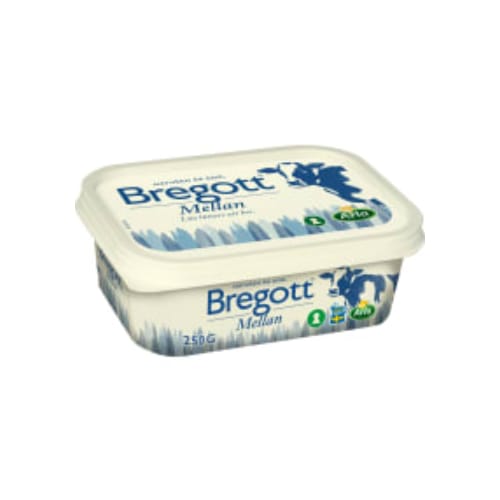 زبدة Mellan Smör & Rapsolja 57% Bregott 250g