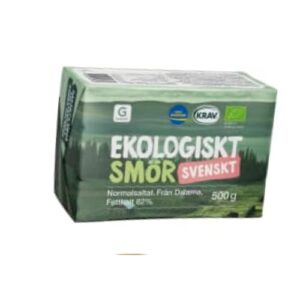 زبدة Smör Normalsaltat Ekologiskt 82% Garant Eko 500g