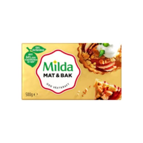 زبدة Mat & Bak Växtbaserat Margarin Milda 500g