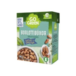 فاصولياء Borlottibönor Svenskodlade Gogreen 380/230g