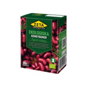 فاصولياء Kidneybönor Ekologiska Zeta 380/230g