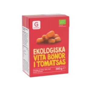 فاصولياء Vita Bönor Tomatsås Ekologiska Garant Eko 390g