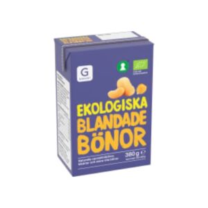 فاصولياء Blandade Bönor Ekologiska Garant Eko 380/230g