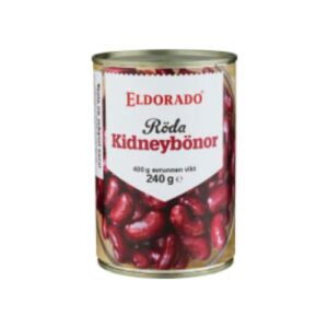 فاصولياء Kidneybönor Röda Eldorado 400/240g