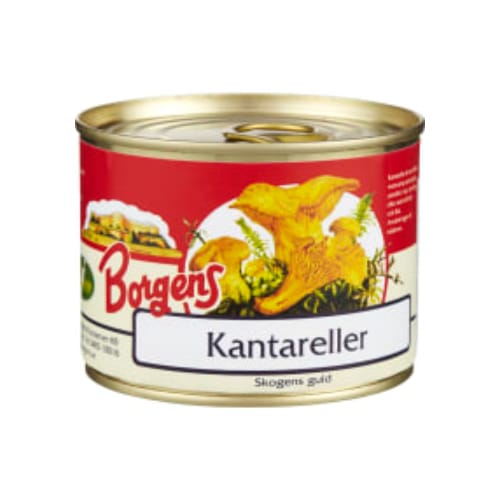 فطرKantareller i Vatten Borgens 200/110g