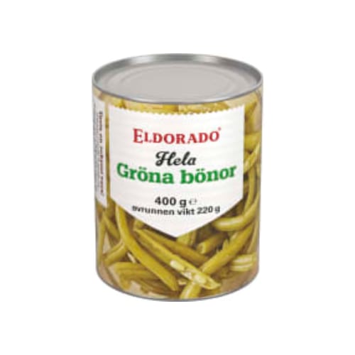 فاصولياءGröna Bönor Hela Eldorado 400/220g
