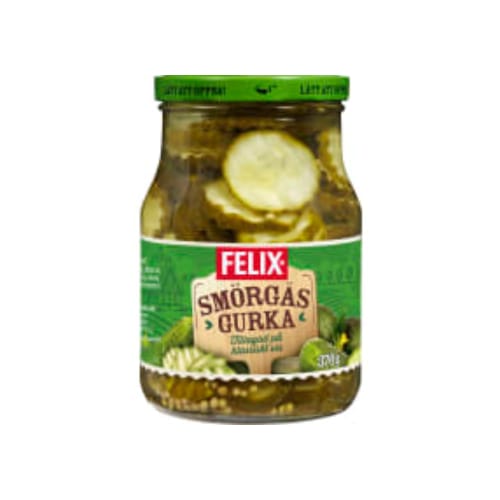 مخللSmörgåsgurka Skivad Felix 370/240g