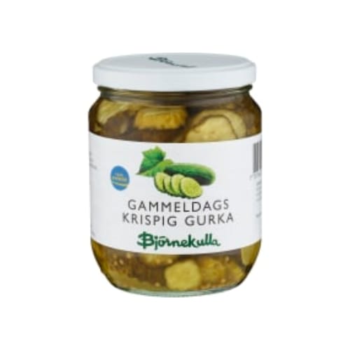 مخللGammeldags Krispig Gurka Björnekulla 580/350g