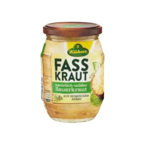 مخلل Fass Kraut Surkål Premium Kühne 400g