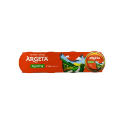 Kycklingpastej 4-pack Argeta 380g