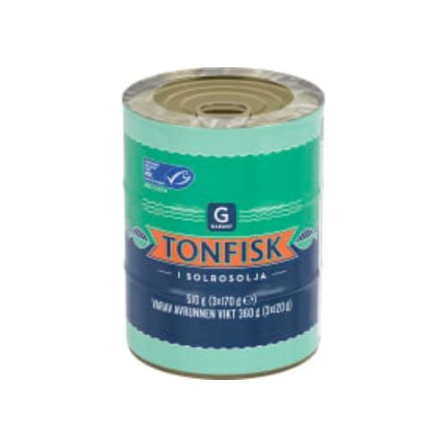 تونTonfisk i Olja 3p Garant 3x170g