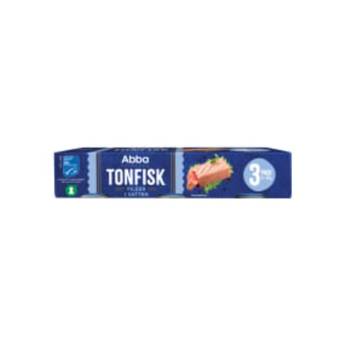 تونTonfisk Vatten 3x95g Abba 285/210g
