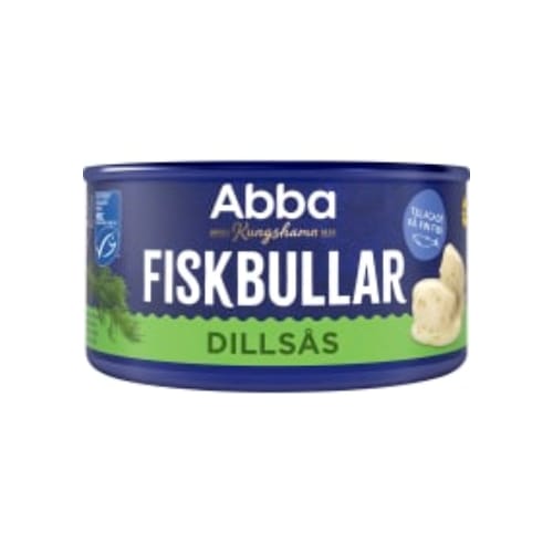 Fiskbullar i Dillsås Abba 375g