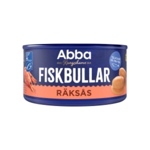Fiskbullar i Räksås Abba 375g