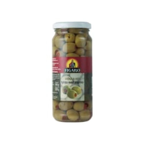 زيتونGröna Oliver med Paprika Figaro 340/200g