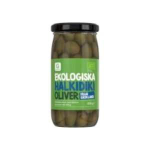 زيتونHalkidiki Oliver med Kärnor Garant Eko 350/200g