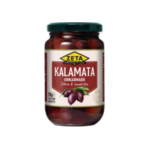 زيتونKalamata Oliver Utan Kärnor Zeta 370/170g