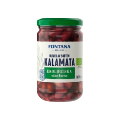 زيتونKalamata Oliver Utan Kärnor Fontana 300/150g
