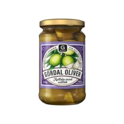 زيتون Gordal Oliver Vitlök Garant 340/200g