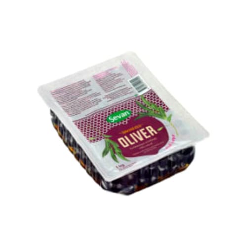 زيتونSvarta Oliver Torkade Sevan 1kg