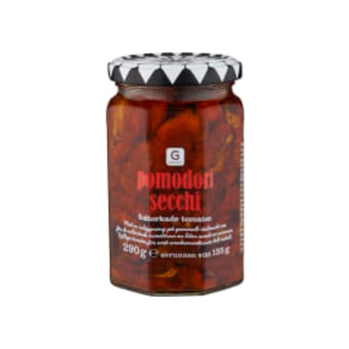 طماطم جففة Pomodori Tomater Garant 290/155g