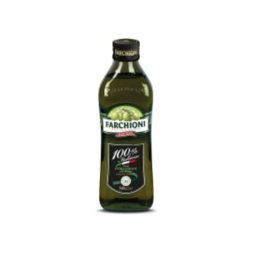 زيت بكر 100% Italiensk Extra Virgin Olivolja Farchioni 500ml