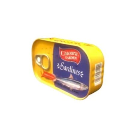 سردين Sardiner Cht.g I Olja Kryddig 125g