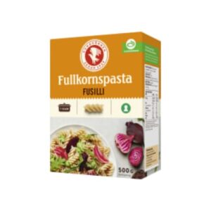 معكرونةFusilli Fullkornpasta Kungsörnen 500g