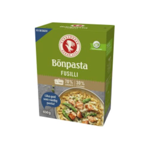 معكرونةFusilli Bönpasta Kungsörnen 450g