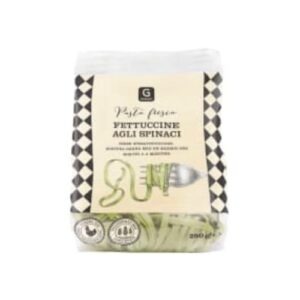 معكرونةFettuccine Agli Spinaci Färsk Pasta Garant 250g