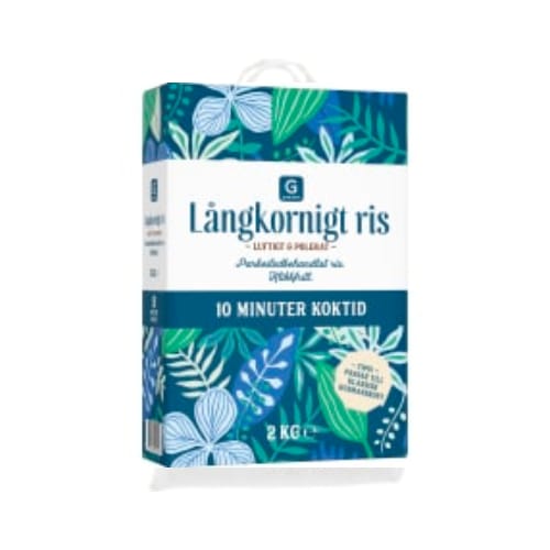رز Långkorn 10min Ris Garant 2kg