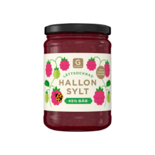 مربىHallonsylt 45% Bär Lättsockrad Garant 375g