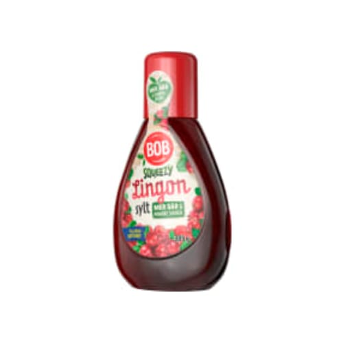 مربى Lingonsylt Squeezy Bob 385g