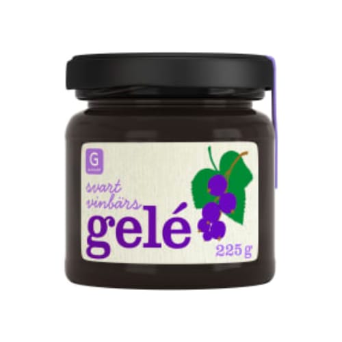 مربى Svart Vinbärs Gelé Garant 225g