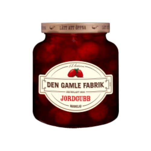 مربى Jordgubb Marmelad Den Gamle 380g