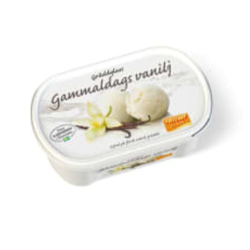 بوظة Vanilj Gammaldags Glass Triumf Glass 0,5l