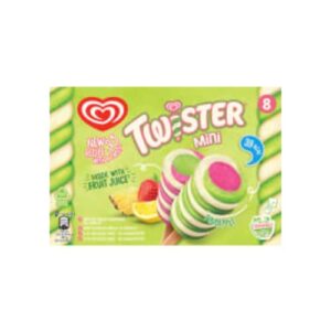 بوظة Twister Mini Glass Gb Glace 8p