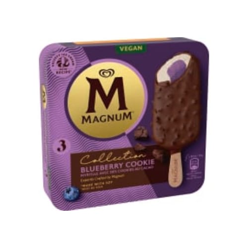 بوظة Blue Cookie Vegansk Magnum Magnum 3p