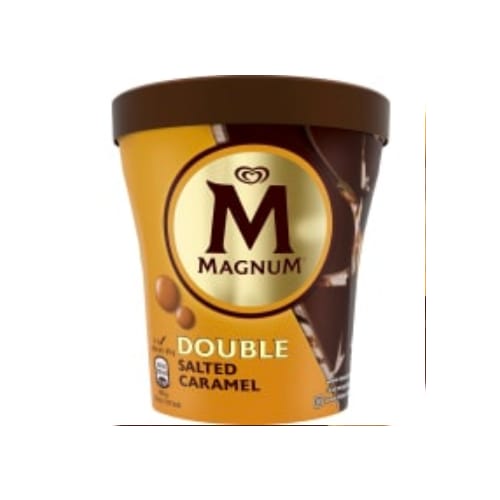 بوظة Double Salted Caramel Glass Magnum 0,44l