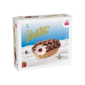 بوظة Glassbåt Gräddglass Sia Glass 6p