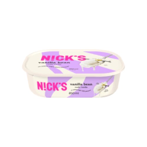 بوظة Vanilj Utan Tillsatt Socker Glass Nick´s 0,85l