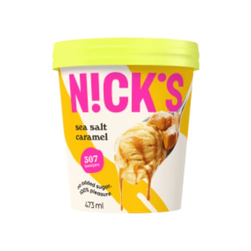 بوظة Sea Salt Caramel Glass Nick´s 0,473l