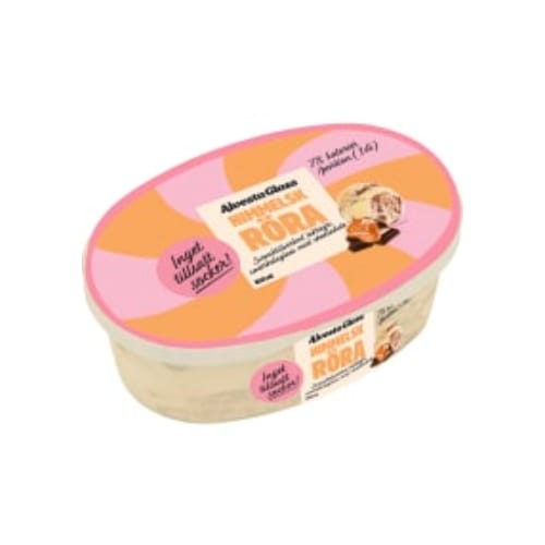 بوظة Himmelsk Röra Inge Tillsatt Socker Glass Alvestaglass 0,85l