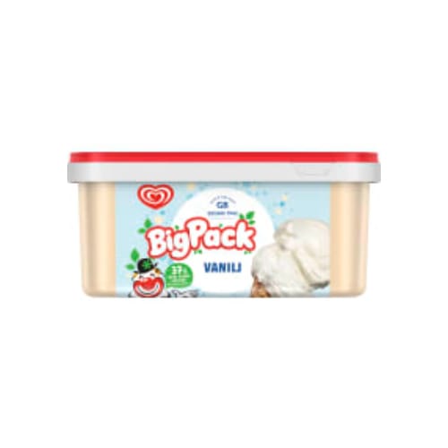 بوظة Vanilj Big Pack Glass Gb Glace 2l