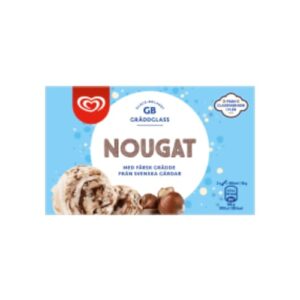 بوظةNougat Gräddglass Gb Glace 0,5l