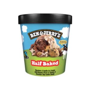 بوظة Half Baked Brownies Cookie Doug Glass Ben & Jerry's 0,465l