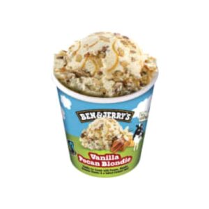بوظة Vanilla Pecan Blondie Glass Ben  0,465l